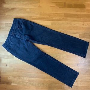10 Raw Denim Fleeced Joff Dark Jeans
